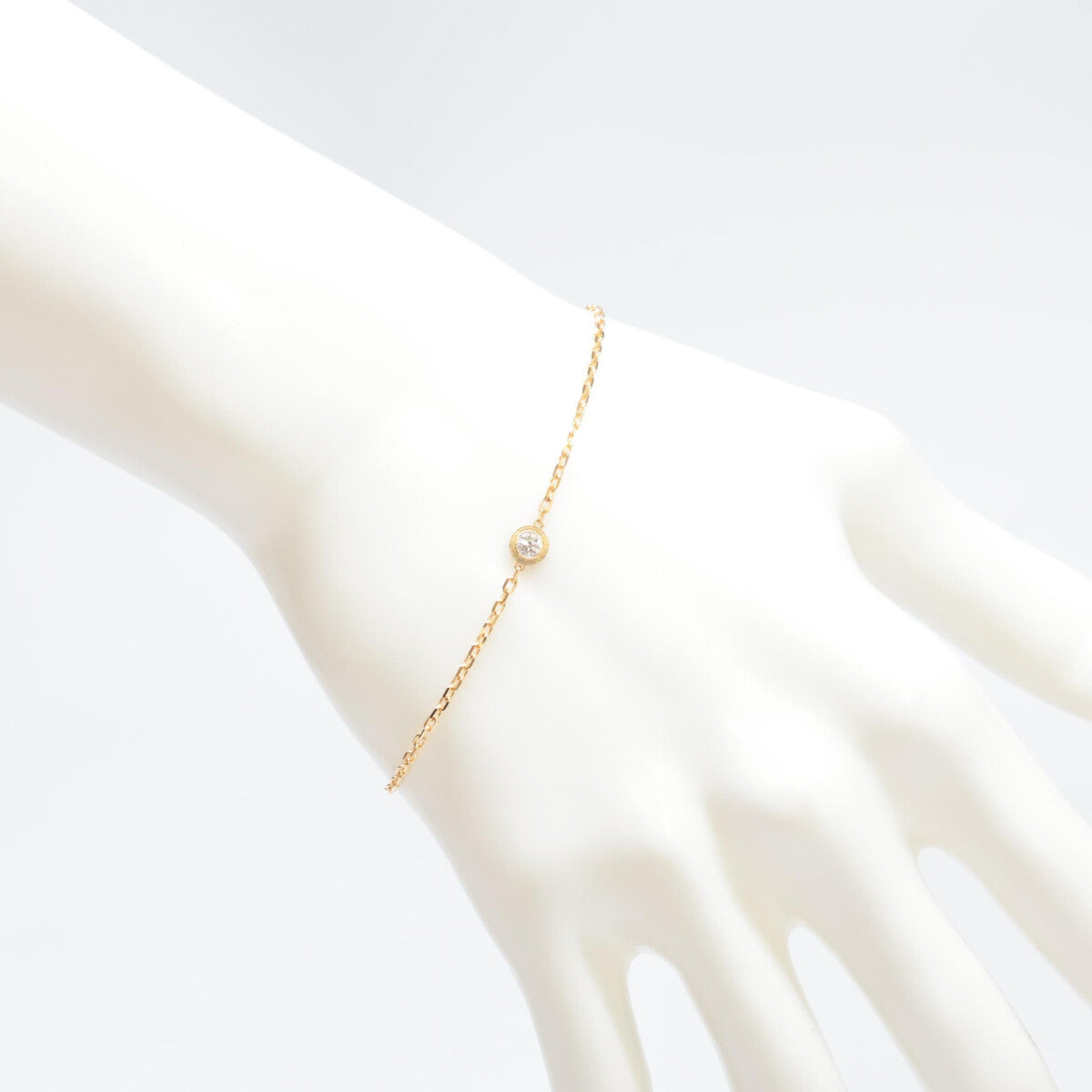 Cartier カルティエ 美品 B6040300 0.09ctダイヤモンド SM スモール ダムール ブレスレット