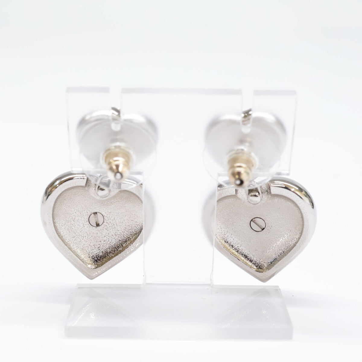 CHANEL シャネル ABB632 B23B ラインストーン ココマーク パールハートモチーフ ピアス