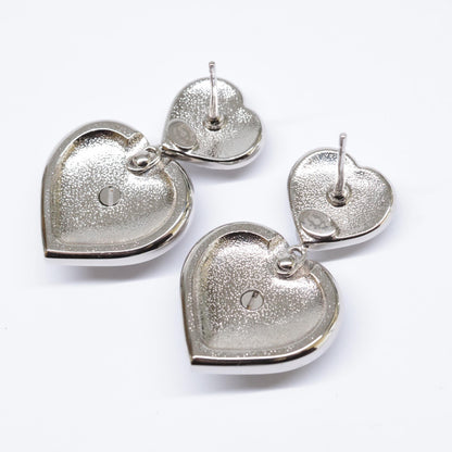 CHANEL シャネル ABB632 B23B ラインストーン ココマーク パールハートモチーフ ピアス