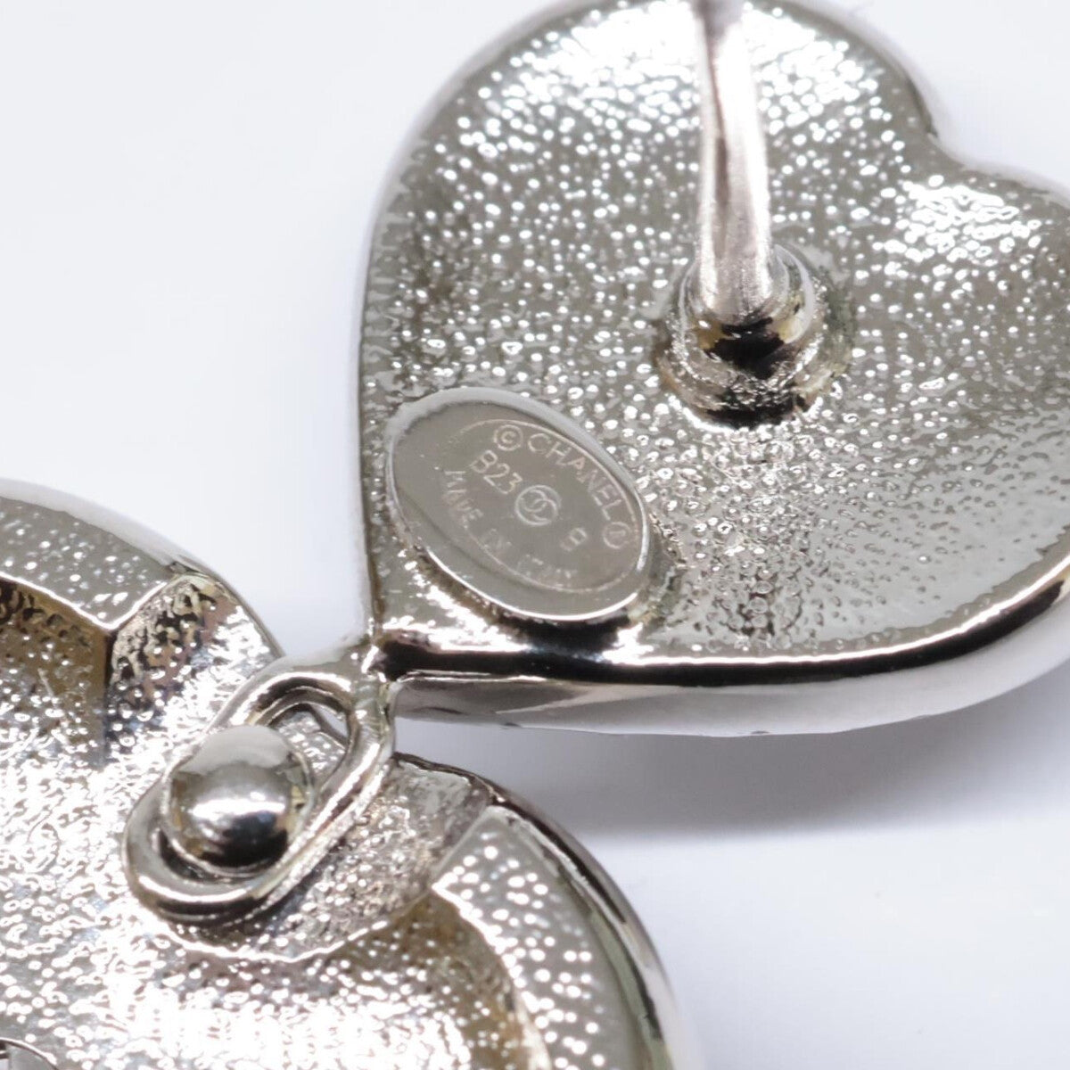 CHANEL シャネル ABB632 B23B ラインストーン ココマーク パールハートモチーフ ピアス