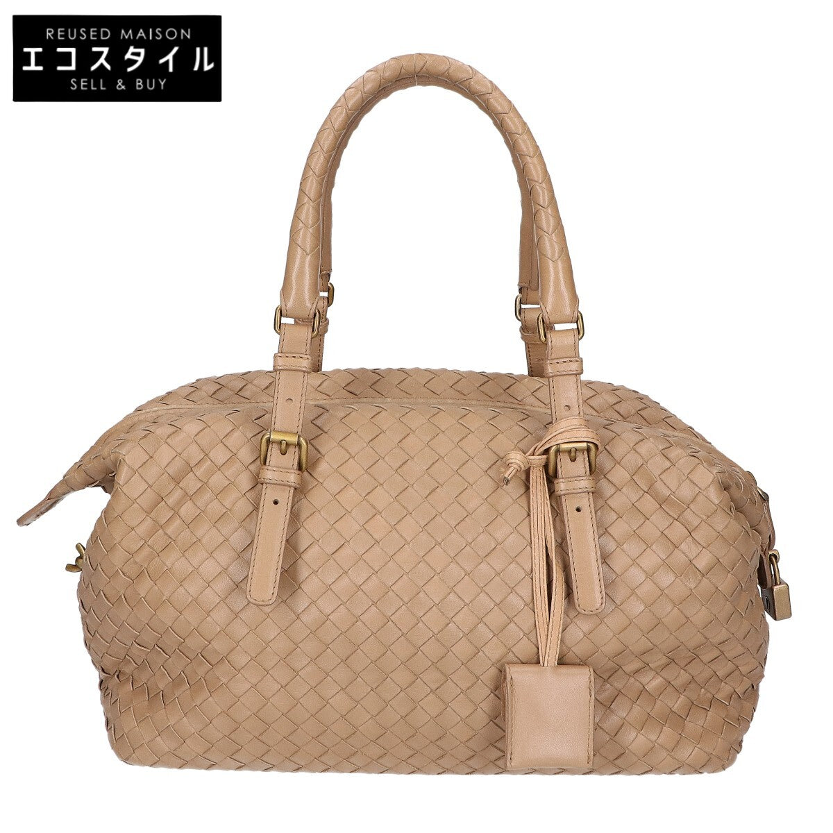 BOTTEGA VENETA ボッテガヴェネタ イントレチャート レザー ミニ ボストンバッグ