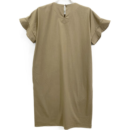 SACRA サクラ 265021 半袖 ジャージー ワンピース 38