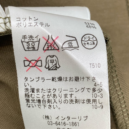 SACRA サクラ 265021 半袖 ジャージー ワンピース 38