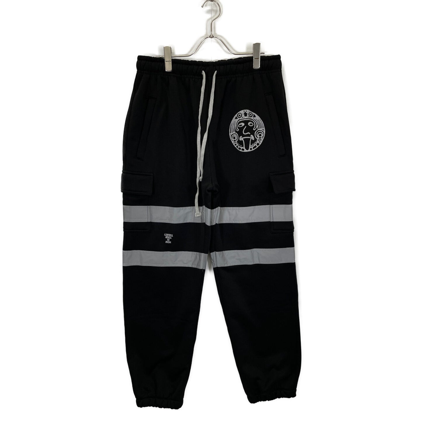 TODAY edition トゥデイエディション 23-2ND-30 ブラック FLUX reflect sweat pants ボトムス XL