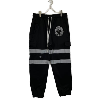 TODAY edition トゥデイエディション 23-2ND-30 ブラック FLUX reflect sweat pants ボトムス XL