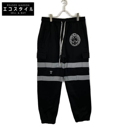 TODAY edition トゥデイエディション 23-2ND-30 ブラック FLUX reflect sweat pants ボトムス XL