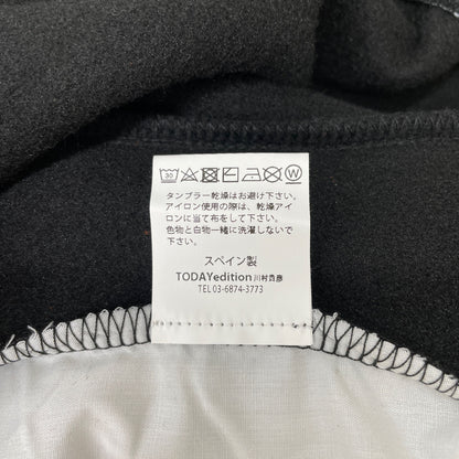 TODAY edition トゥデイエディション 23-2ND-30 ブラック FLUX reflect sweat pants ボトムス XL