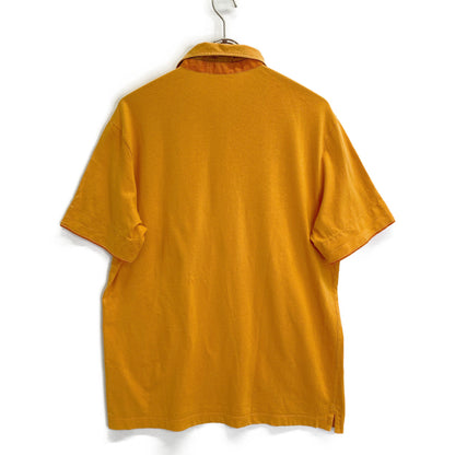 STONE ISLAND ストーンアイランド 561520962 オレンジ ロゴ ポロシャツ トップス XL