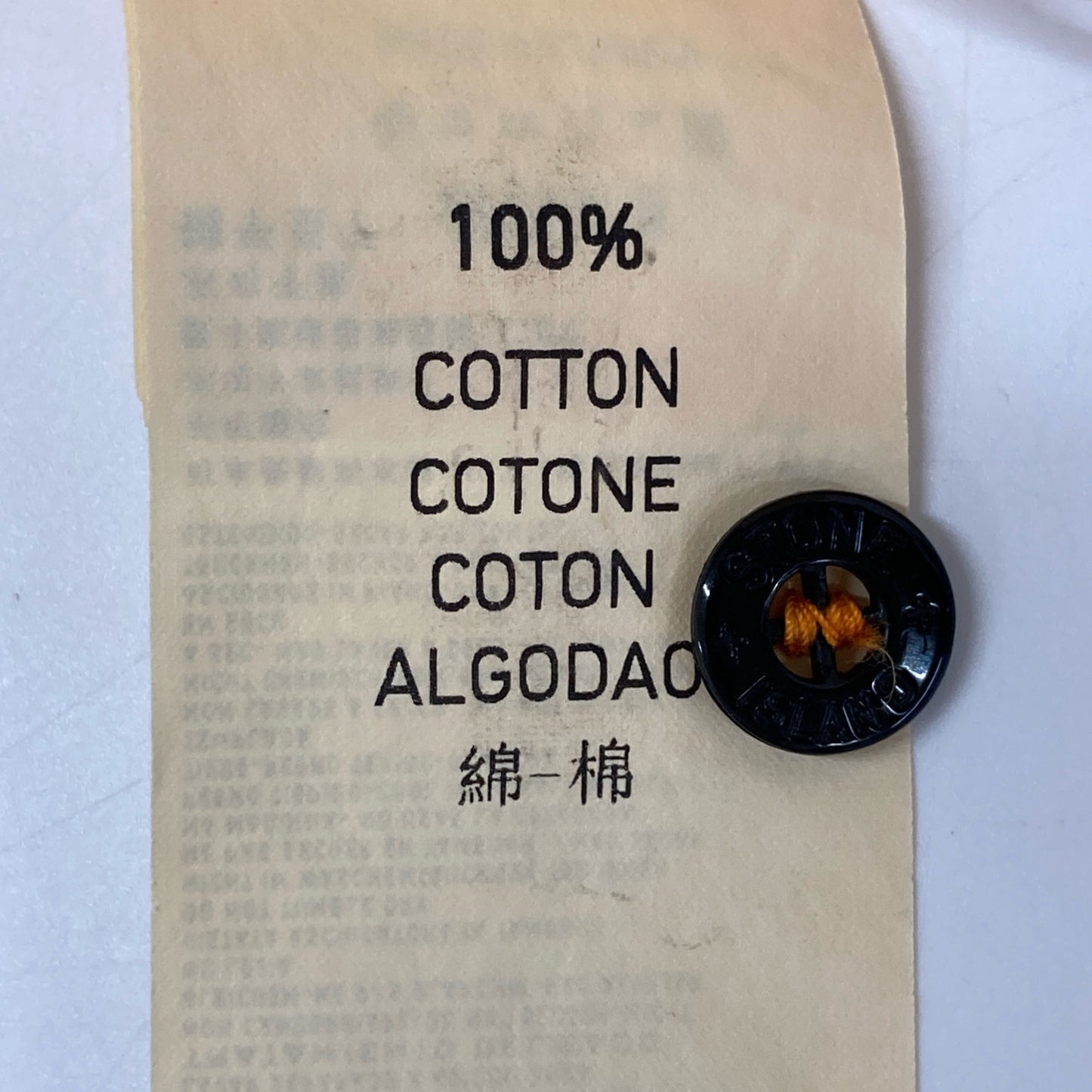 STONE ISLAND ストーンアイランド 561520962 オレンジ ロゴ ポロシャツ トップス XL