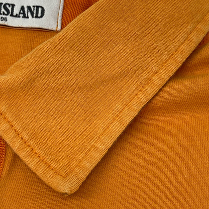 STONE ISLAND ストーンアイランド 561520962 オレンジ ロゴ ポロシャツ トップス XL