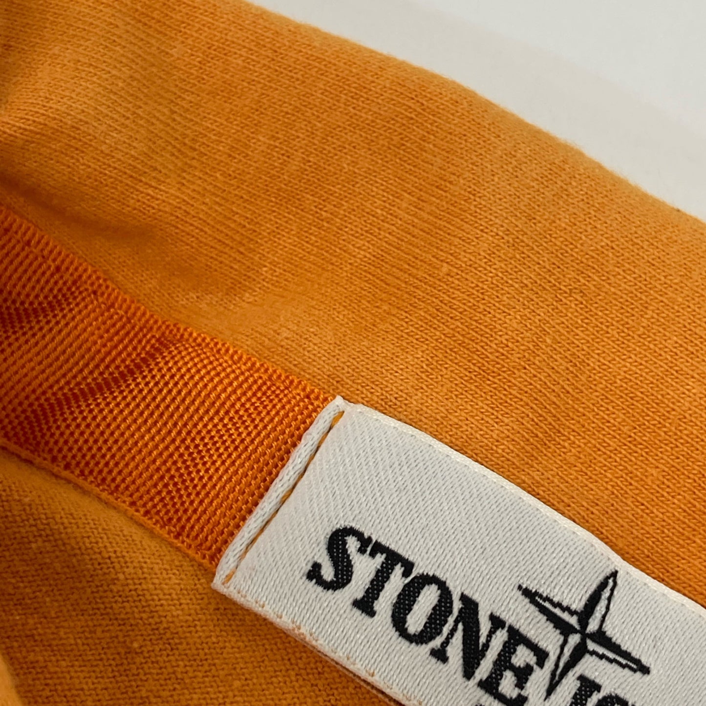 STONE ISLAND ストーンアイランド 561520962 オレンジ ロゴ ポロシャツ トップス XL