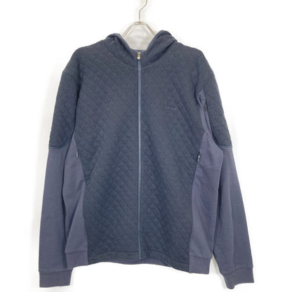 Z Zegna ジーゼニア ネイビーキルティングパーカ トップス 3XL