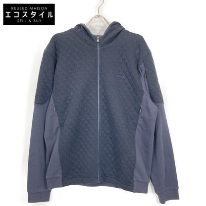 Z Zegna ジーゼニア ネイビーキルティングパーカ トップス 3XL