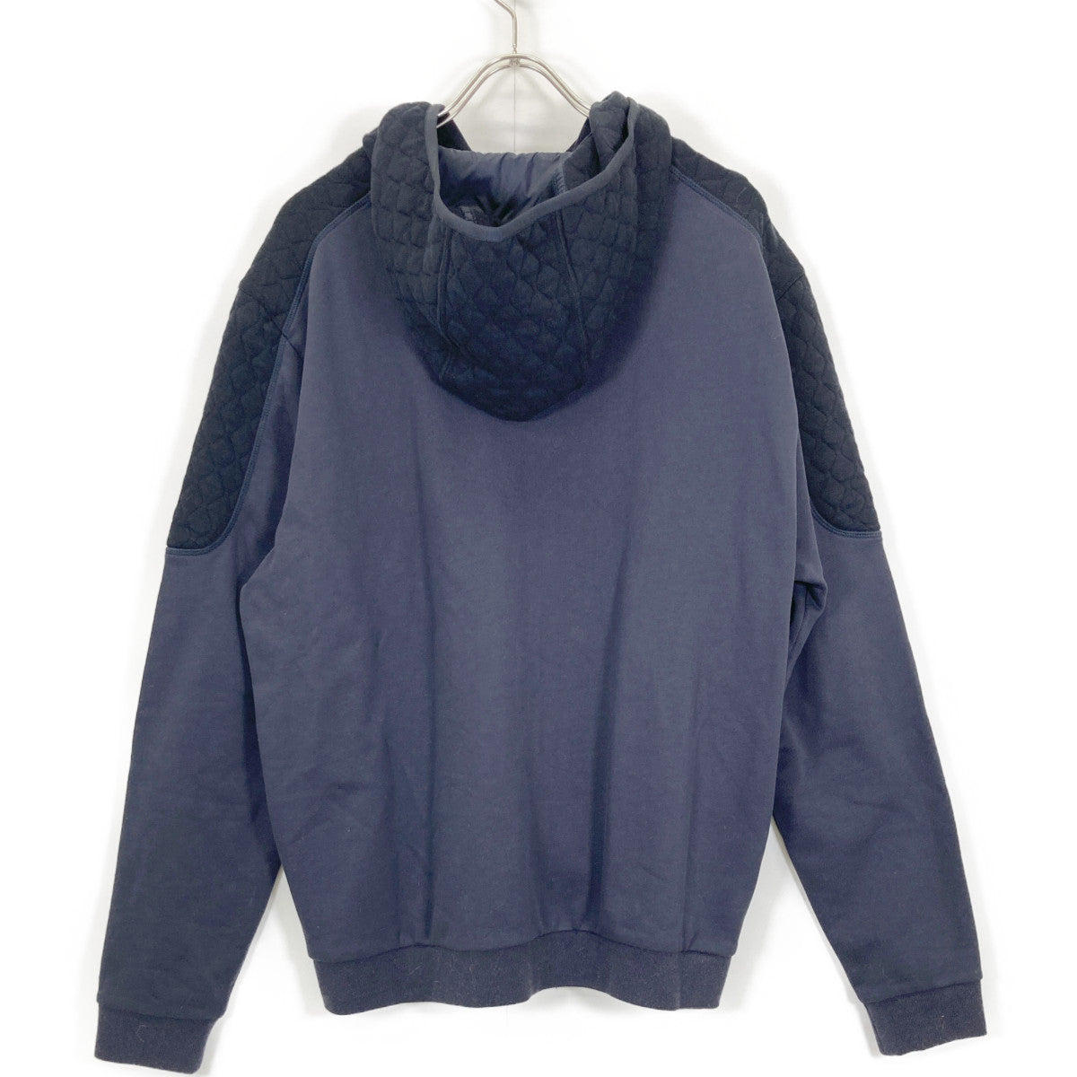 Z Zegna ジーゼニア ネイビーキルティングパーカ トップス 3XL