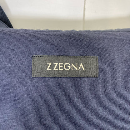 Z Zegna ジーゼニア ネイビーキルティングパーカ トップス 3XL