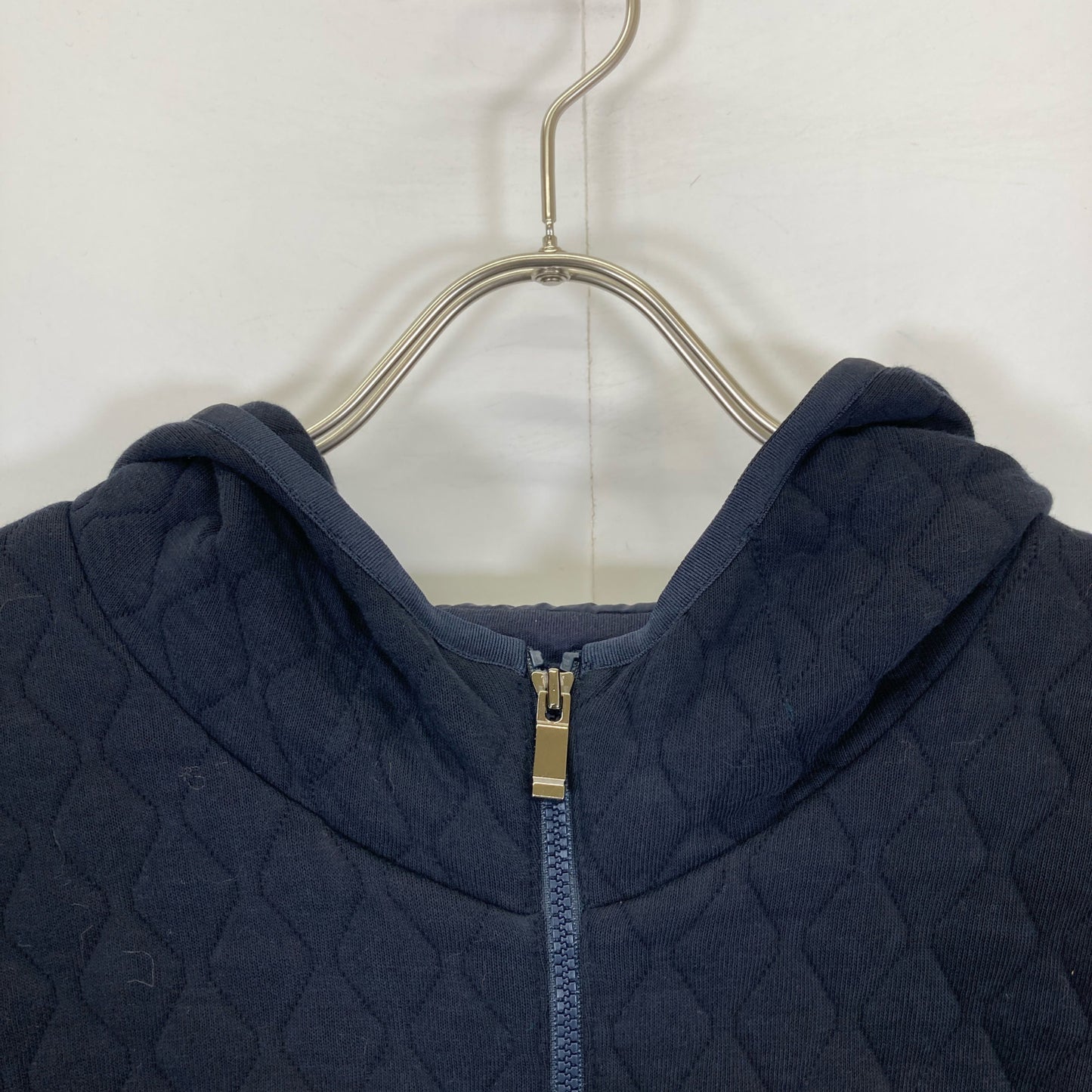 Z Zegna ジーゼニア ネイビーキルティングパーカ トップス 3XL