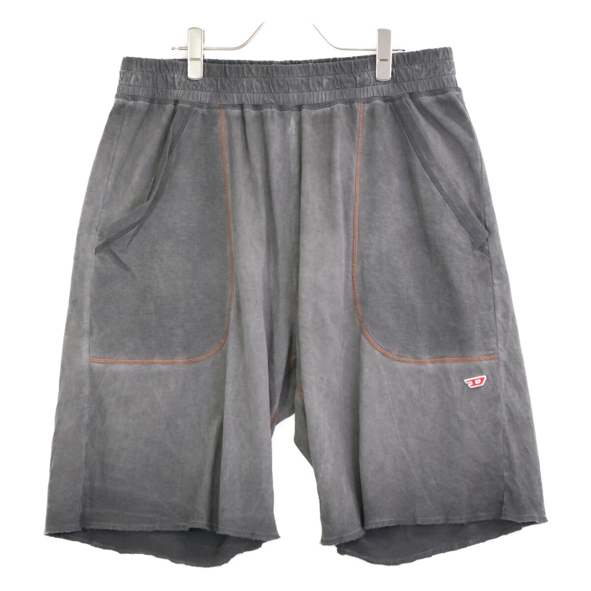 DIESEL ディーゼル A12906 ﾀﾞｰｸｸﾞﾚｰ P-BASK ｼｮｰﾄﾊﾟﾝﾂ ボトムス XL