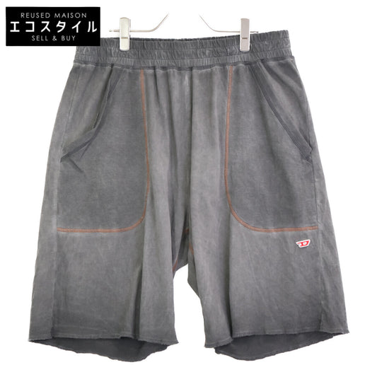 DIESEL ディーゼル A12906 ﾀﾞｰｸｸﾞﾚｰ P-BASK ｼｮｰﾄﾊﾟﾝﾂ ボトムス XL