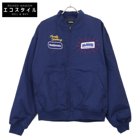 XLARGE エクストララージ 101241021005 24SS ﾌﾞﾙｰ CUSTOM WORK JACKET ジャケット L