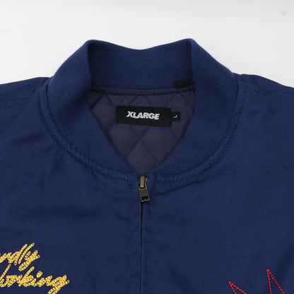 XLARGE エクストララージ 101241021005 24SS ﾌﾞﾙｰ CUSTOM WORK JACKET ジャケット L