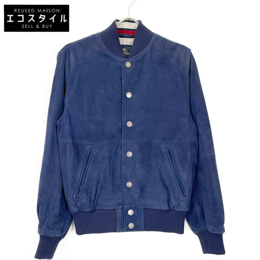 Brooks Brothers ブルックスブラザーズ ﾌﾞﾙｰ ｽｴｰﾄﾞ ｽﾀｼﾞｬﾝ ジャケット S