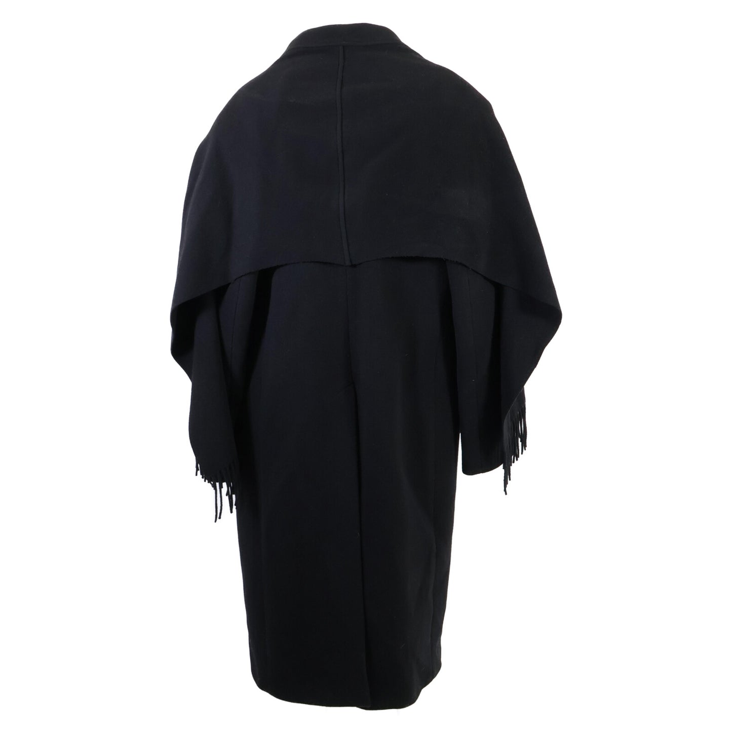 BALENCIAGA バレンシアガ 【国内正規/22年製】675423 Scarf Embellished Long Coat スカーフ エンベリッシュメント ロング コート 2