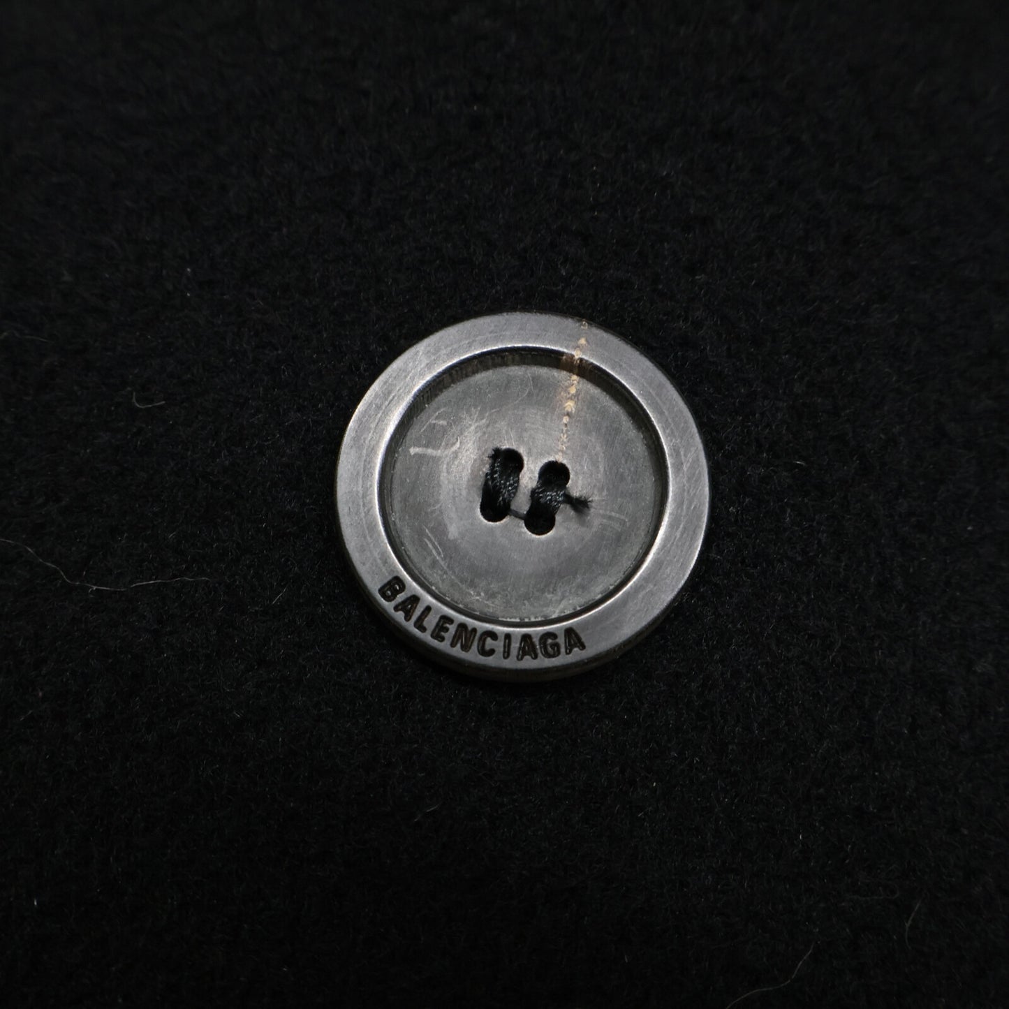 BALENCIAGA バレンシアガ 【国内正規/22年製】675423 Scarf Embellished Long Coat スカーフ エンベリッシュメント ロング コート 2