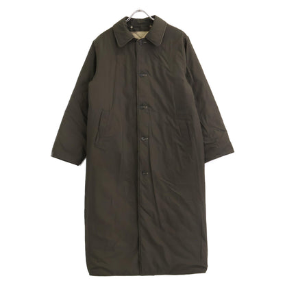 Steven Alan スティーブンアラン カーキ リバーシブル キルト ロングコート コート M