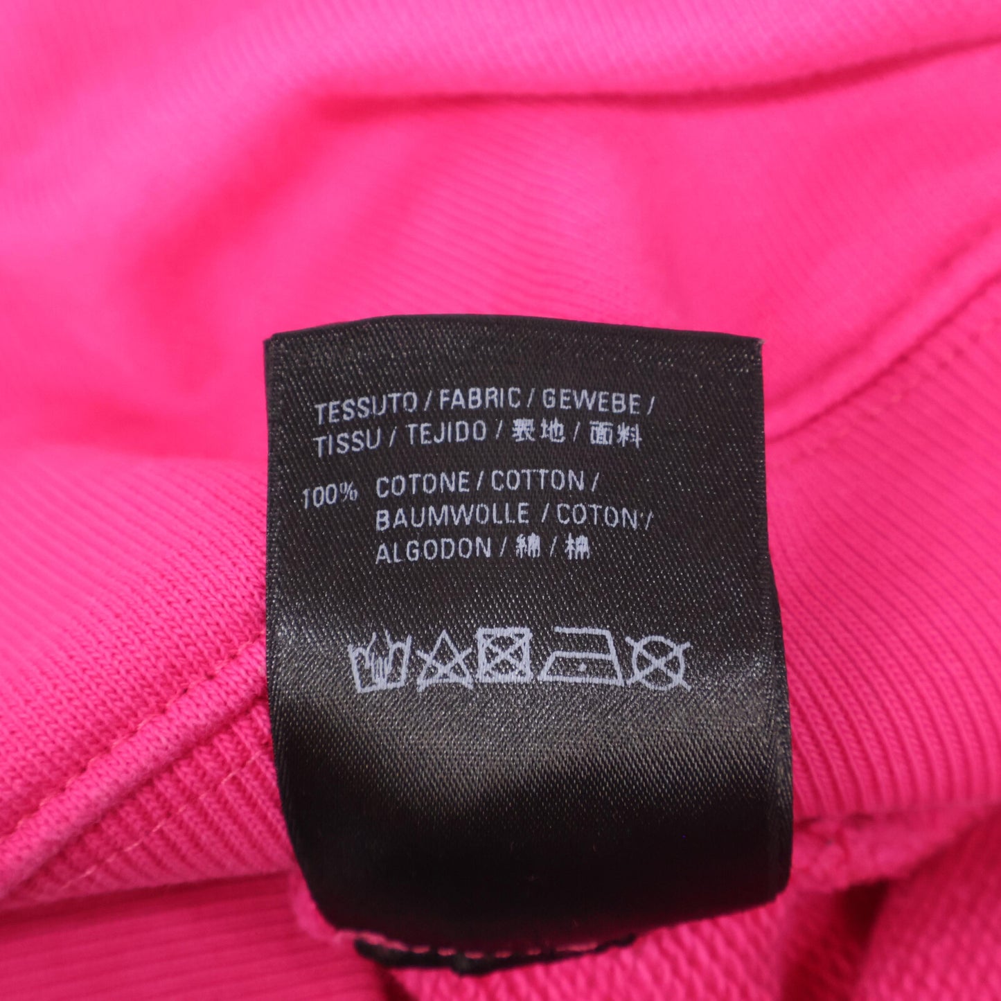 BALENCIAGA バレンシアガ 578132 ﾋﾟﾝｸ ﾊﾞｯｸﾛｺﾞ スウェット トップス S