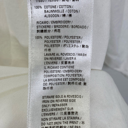 BALENCIAGA バレンシアガ 21年 651795 ﾎﾜｲﾄ ﾛｺﾞ 半袖 ﾋﾞｯｸｼﾙｴｯﾄ Tｼｬﾂ トップス S