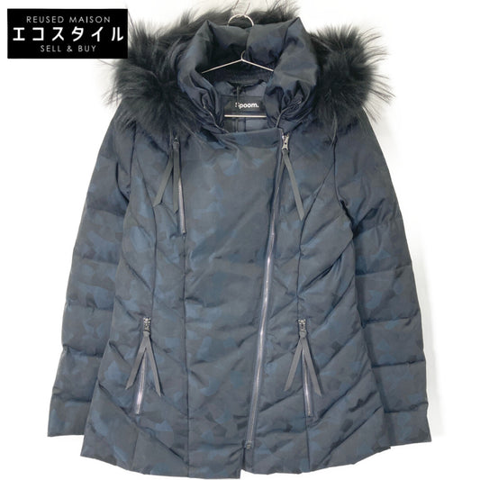 SPOOM スプーム SP213013 セレナ ラクーンファー カモフラ ダウンジャケット ジャケット 36