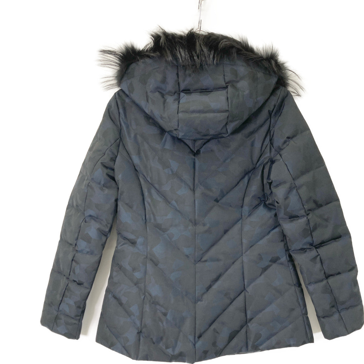 SPOOM スプーム SP213013 セレナ ラクーンファー カモフラ ダウンジャケット ジャケット 36