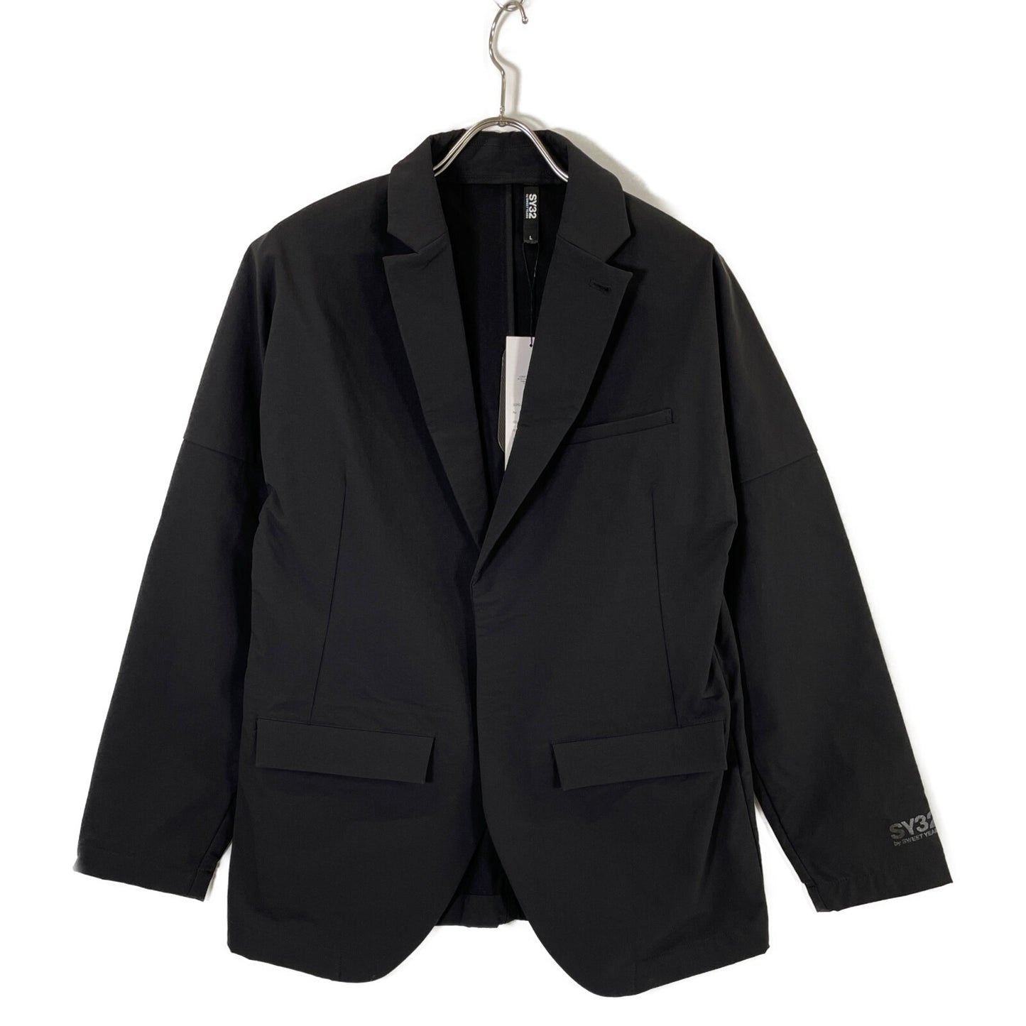 SY32 by SWEET YEARS エスワイサーティトゥーバイスウィートイヤーズ 12542 ﾌﾞﾗｯｸ ｺｰﾃﾞｭﾗ ｼﾞｬｹｯﾄ ジャケット L