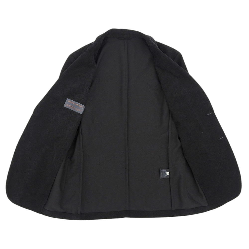 UNITED ARROWS ユナイテッドアローズ 美品 コーデュロイ ジャケット メンズ 黒 ブラック M 1121-110-2861 ジャケット M