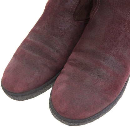 CHANEL シャネル キルティング ココマーク ブーツ シューズ レディース ボルドー 36 G29320 シューズ 36