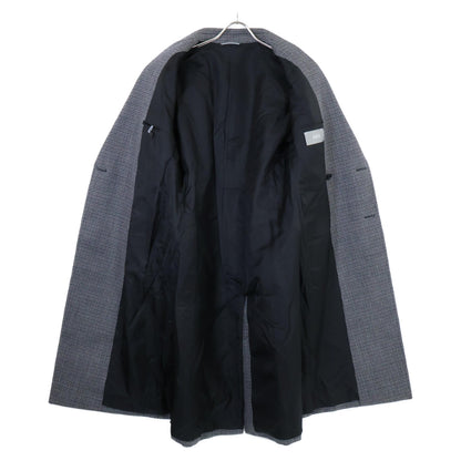 Dior HOMME ディオールオム 【美品/国内正規/23AW】313C380A5708 マイクロハウンドトゥース チェスター コート 50