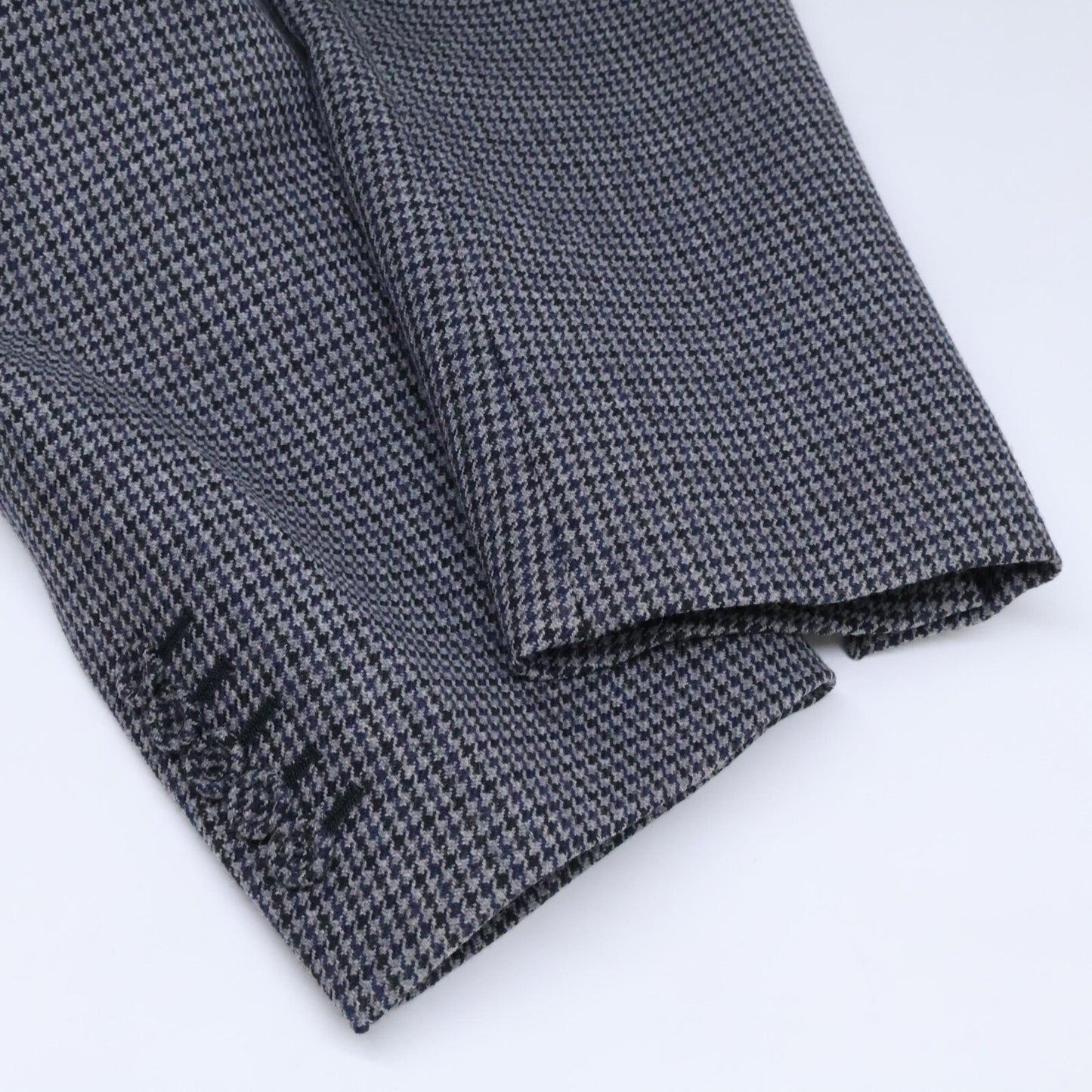 Dior HOMME ディオールオム 【美品/国内正規/23AW】313C380A5708 マイクロハウンドトゥース チェスター コート 50