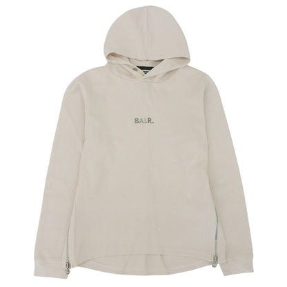 BALR. ボーラー 美品 Q-SERIES STRAIGHT CLASSIC HOODIE トップス メンズ アイボリー S B1261.1003 トップス S