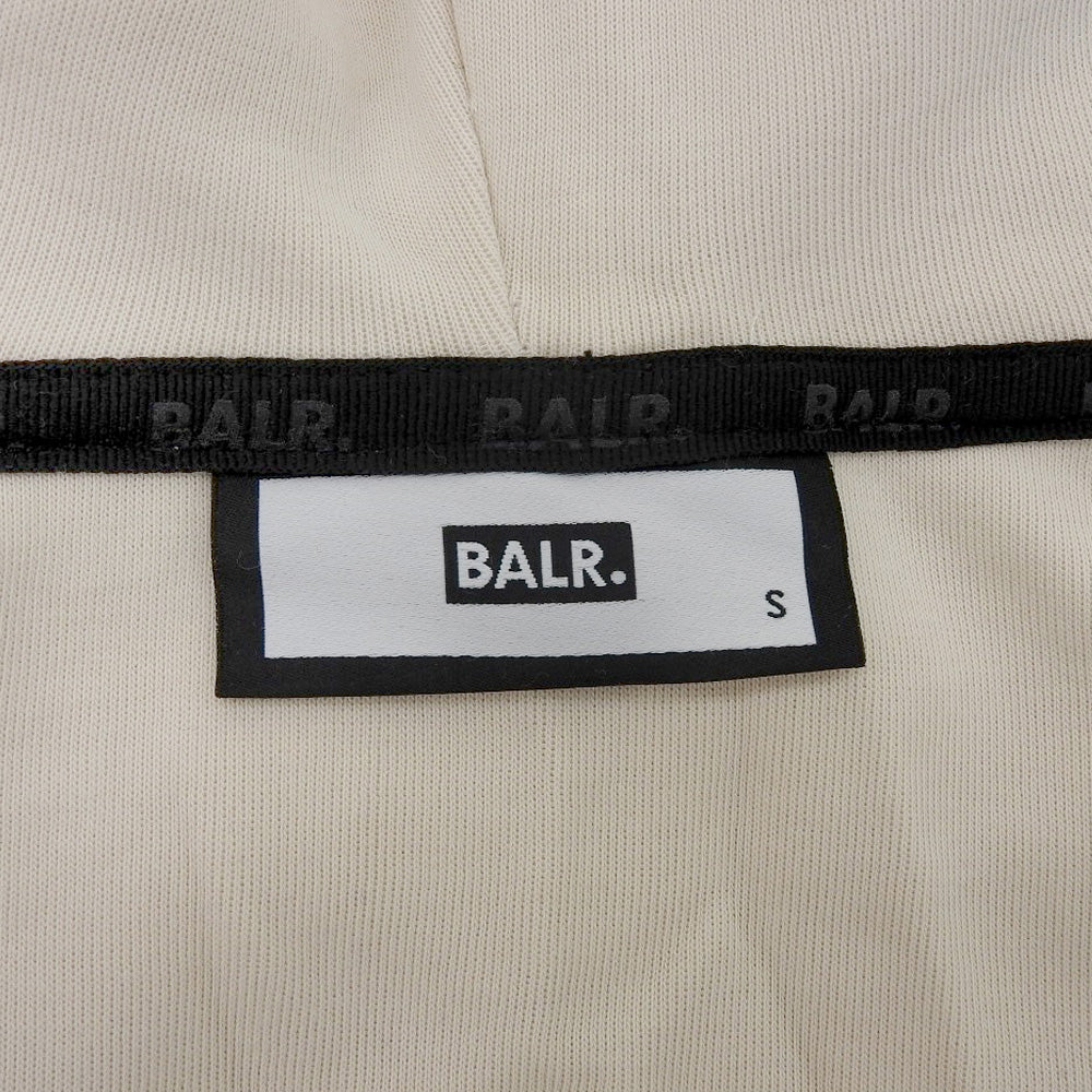 BALR. ボーラー 美品 Q-SERIES STRAIGHT CLASSIC HOODIE トップス メンズ アイボリー S B1261.1003 トップス S