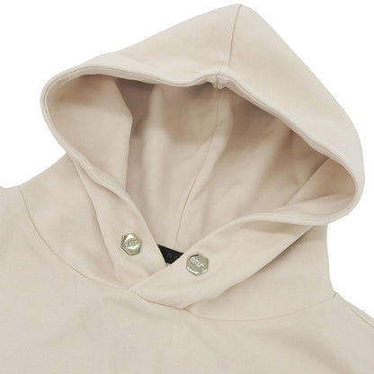 BALR. ボーラー 美品 Q-SERIES STRAIGHT CLASSIC HOODIE トップス メンズ アイボリー S B1261.1003 トップス S