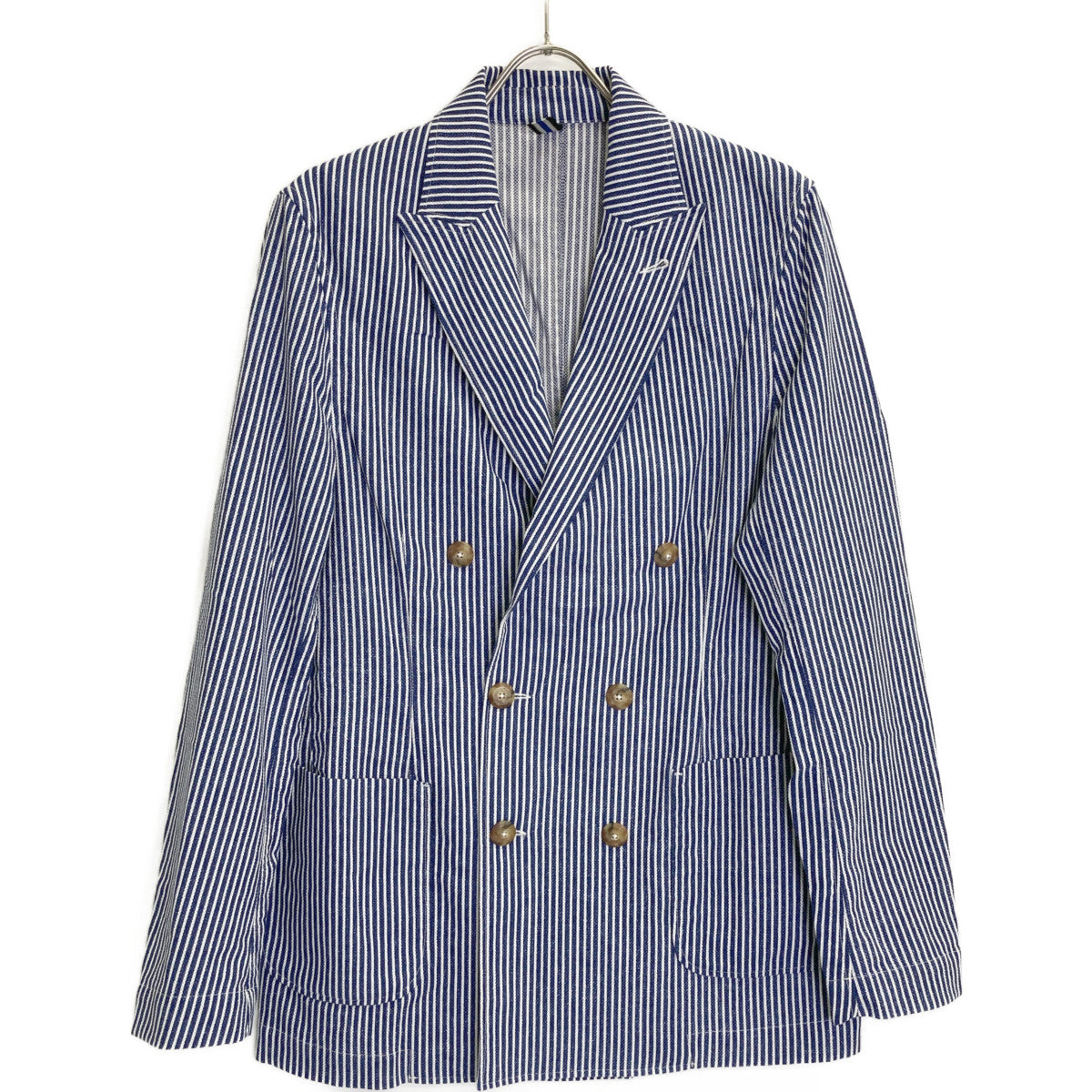 BAGUTTA バグッタ GIAN ﾋｯｺﾘｰ ﾀﾞﾌﾞﾙﾌﾞﾚｽﾄ ｼﾞｬｹｯﾄ ジャケット 48