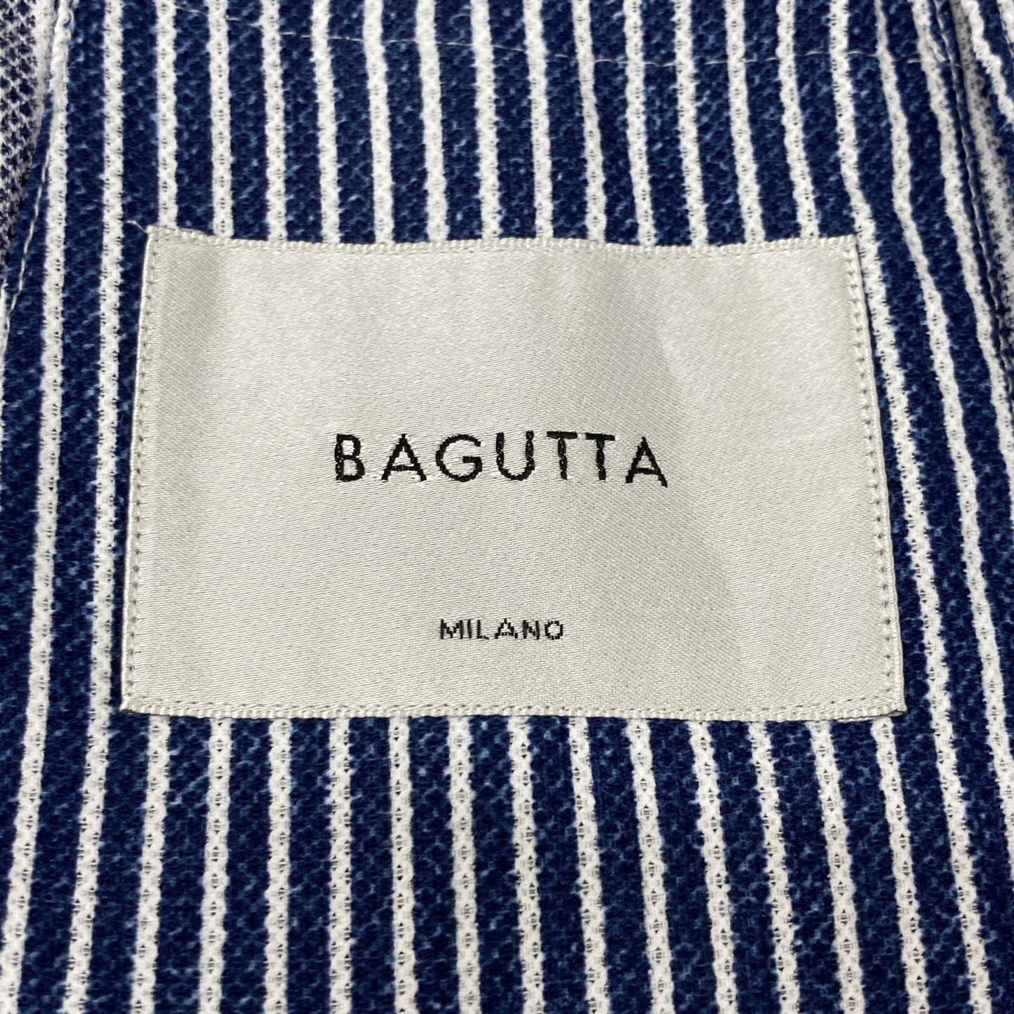 BAGUTTA バグッタ GIAN ﾋｯｺﾘｰ ﾀﾞﾌﾞﾙﾌﾞﾚｽﾄ ｼﾞｬｹｯﾄ ジャケット 48