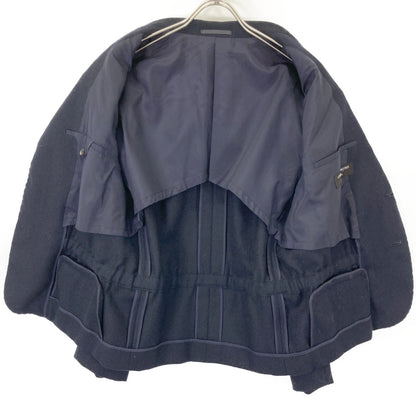 COMMEdesGARCONS HOMME PLUS コムデギャルソンオムプリュス PJ-05052S ネイビー テーラードジャケット ジャケット S