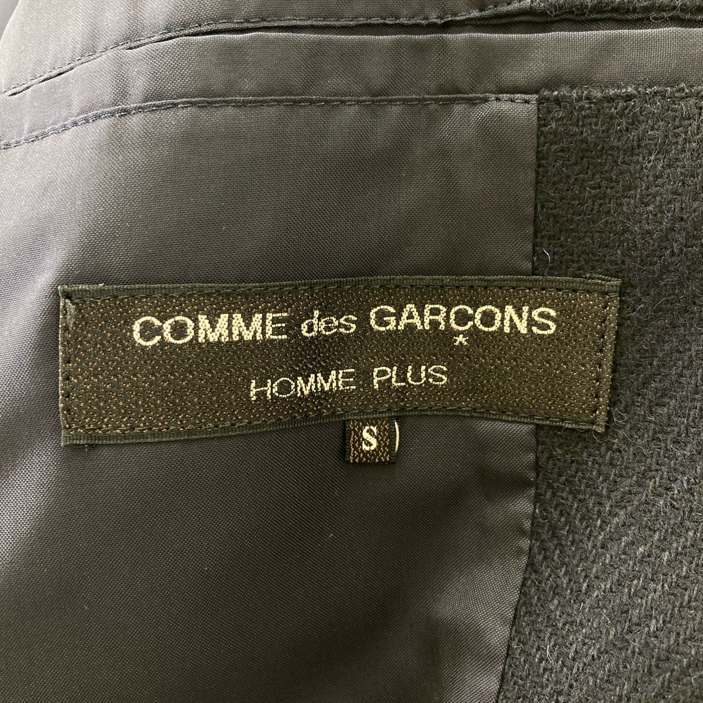 COMMEdesGARCONS HOMME PLUS コムデギャルソンオムプリュス PJ-05052S ネイビー テーラードジャケット ジャケット S