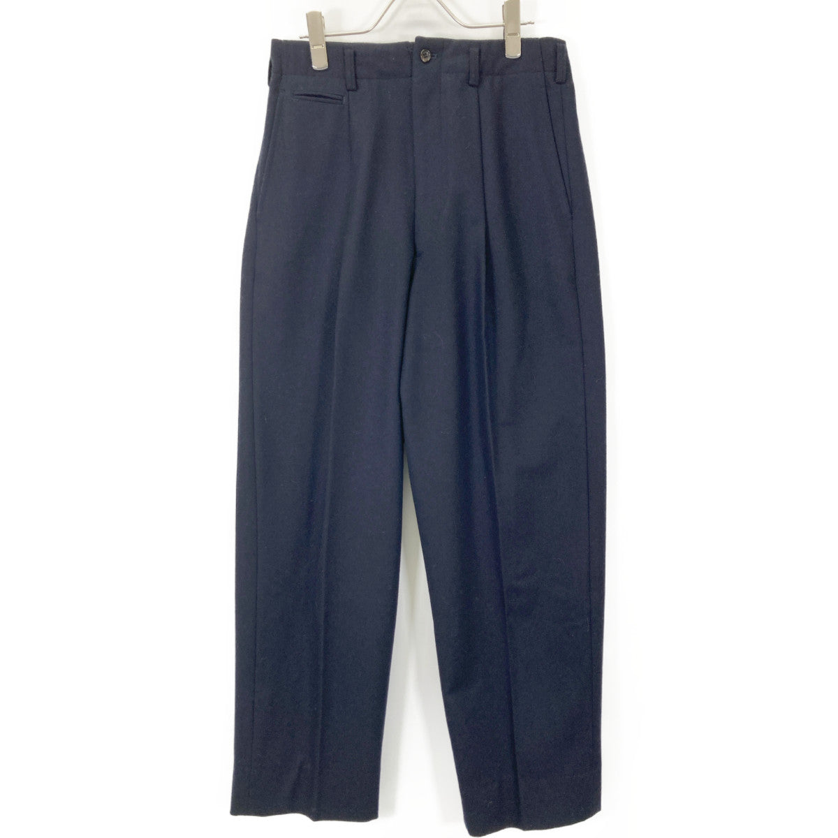 COMMEdesGARCONS HOMME PLUS コムデギャルソンオムプリュス HP-05015S ﾌﾞﾗｯｸ ｳｰﾙ ｽﾗｯｸｽ ボトムス S