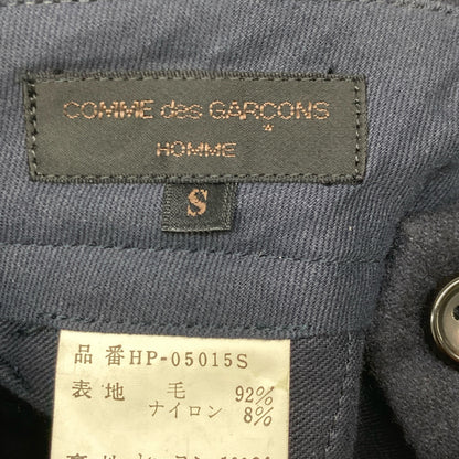 COMMEdesGARCONS HOMME PLUS コムデギャルソンオムプリュス HP-05015S ﾌﾞﾗｯｸ ｳｰﾙ ｽﾗｯｸｽ ボトムス S