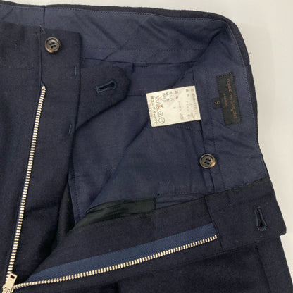 COMMEdesGARCONS HOMME PLUS コムデギャルソンオムプリュス HP-05015S ﾌﾞﾗｯｸ ｳｰﾙ ｽﾗｯｸｽ ボトムス S