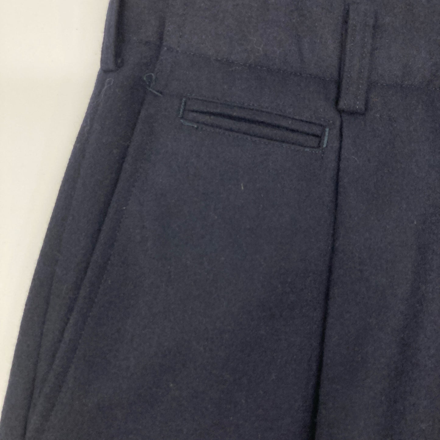 COMMEdesGARCONS HOMME PLUS コムデギャルソンオムプリュス HP-05015S ﾌﾞﾗｯｸ ｳｰﾙ ｽﾗｯｸｽ ボトムス S