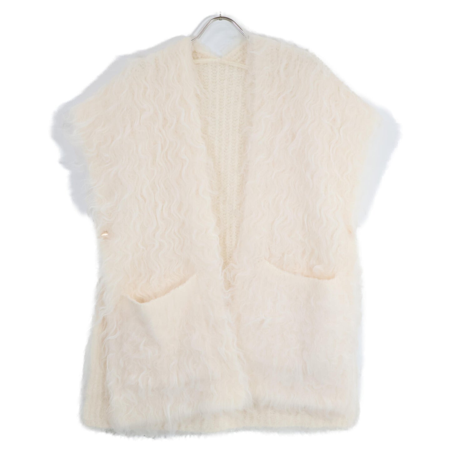 Diagram ダイアグラム 美品 23年 起毛 ニット ベスト 36