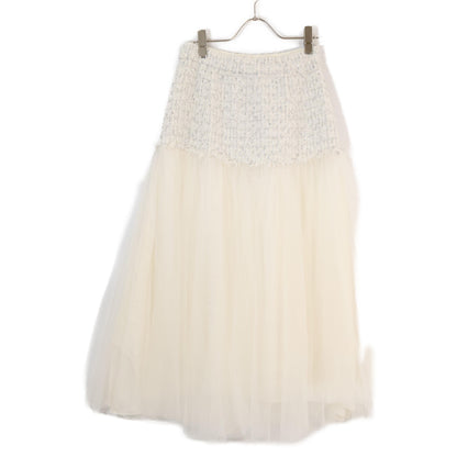 Diagram ダイアグラム ツイードコンビチュール スカート 36